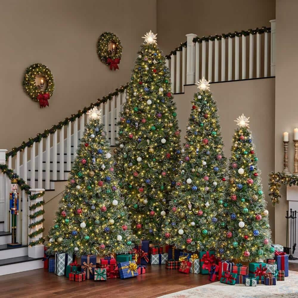 9 ft Sparkling Amelia Pine Christmas Tree – Lamouren Online Fashion And ...