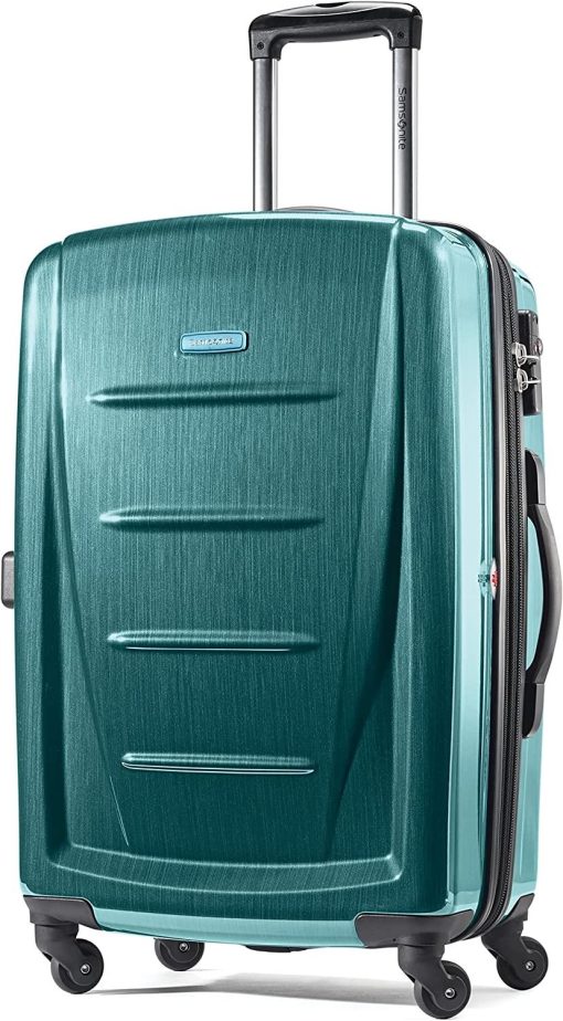 Winfield 2 Hardside Luggage with Spinner Wheels, Cactus Green, 2-Piece ...